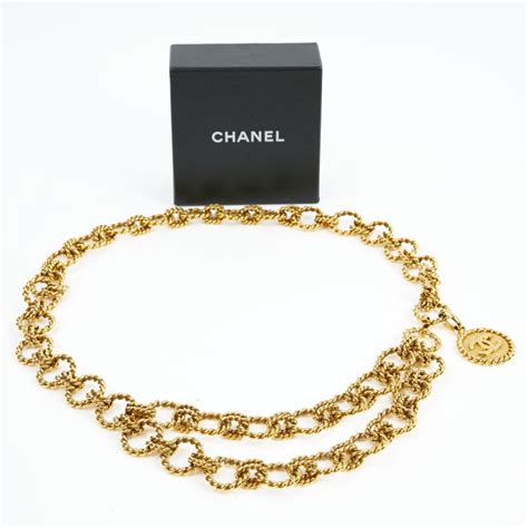 ceinture vintage chanel|Pre.